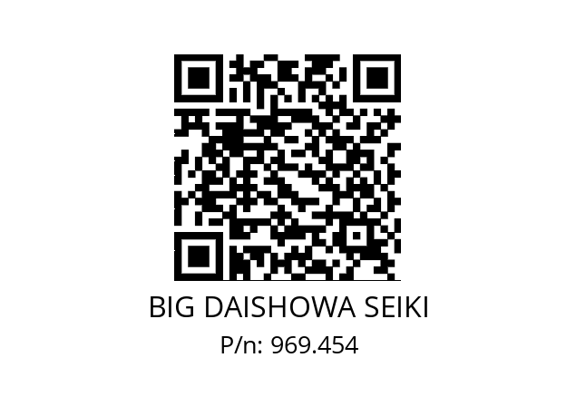  MGR20 BIG DAISHOWA SEIKI 969.454