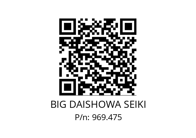  HSK63-CP BIG DAISHOWA SEIKI 969.475