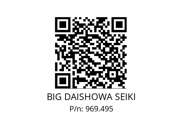  NBC13-CE BIG DAISHOWA SEIKI 969.495