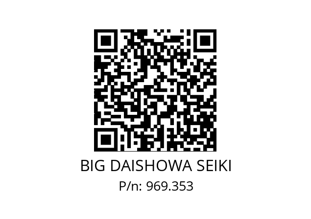  BBT30-MEGA20N-75 BIG DAISHOWA SEIKI 969.353