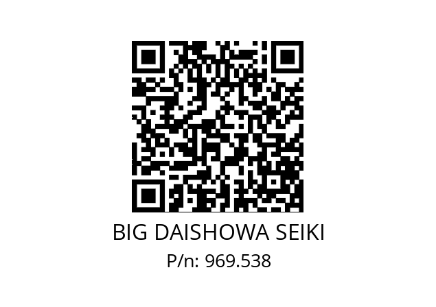  BBT40-MEGA13N-60 BIG DAISHOWA SEIKI 969.538