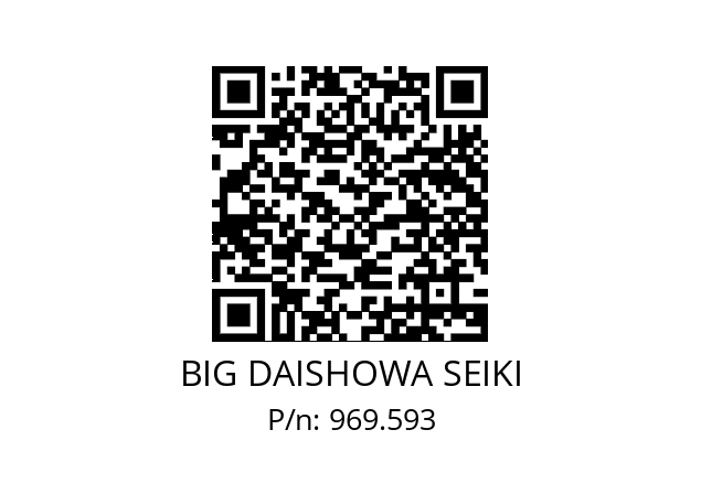  BBT50-MEGA20D-105 BIG DAISHOWA SEIKI 969.593