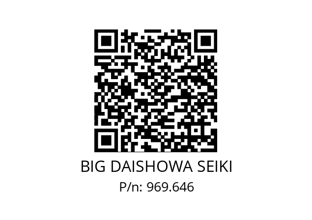  FONBC13-4.5AA BIG DAISHOWA SEIKI 969.646