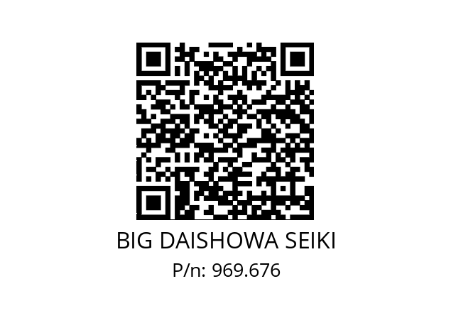  FONBC16-8.5AA BIG DAISHOWA SEIKI 969.676