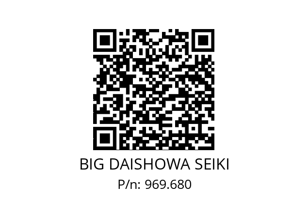  FONBC16-10.5AA BIG DAISHOWA SEIKI 969.680