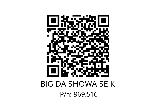  BBT30-MEGA13N-60 BIG DAISHOWA SEIKI 969.516