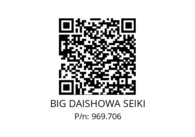  FONBC20-9.5AA BIG DAISHOWA SEIKI 969.706