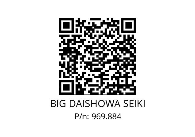  MPS13-1112 BIG DAISHOWA SEIKI 969.884