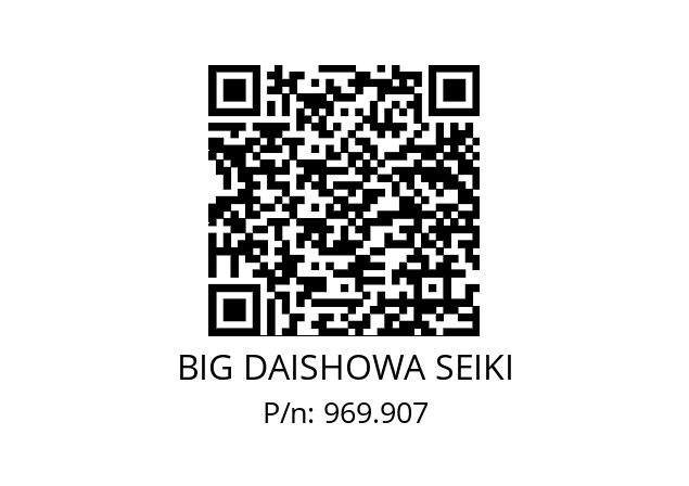  MPS20-1112 BIG DAISHOWA SEIKI 969.907