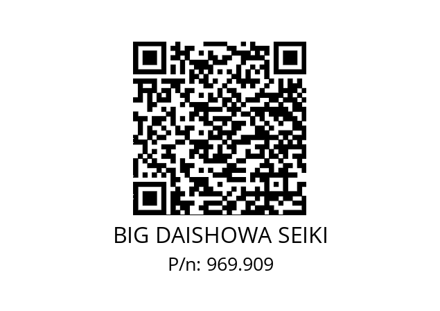  MPS20-1314 BIG DAISHOWA SEIKI 969.909