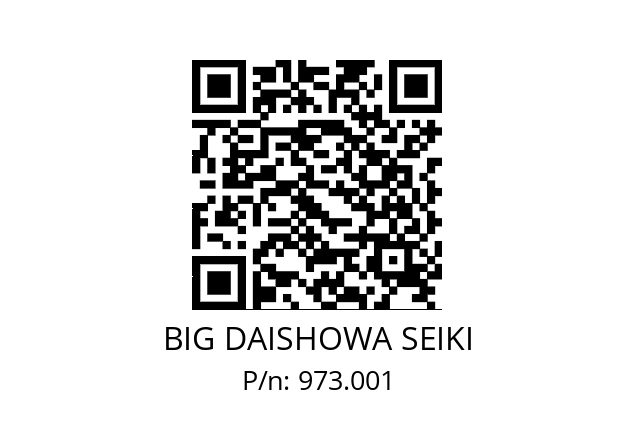  C5-S50-40 BIG DAISHOWA SEIKI 973.001