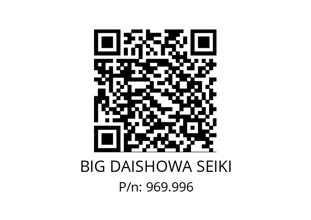  PS-1819 BIG DAISHOWA SEIKI 969.996