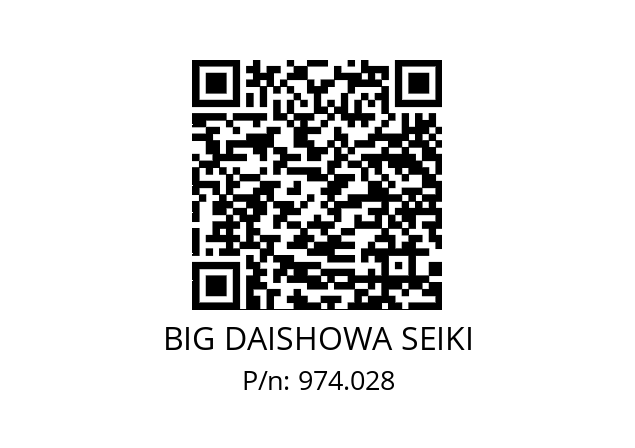  HSK-T63-45-BH25R-110 BIG DAISHOWA SEIKI 974.028