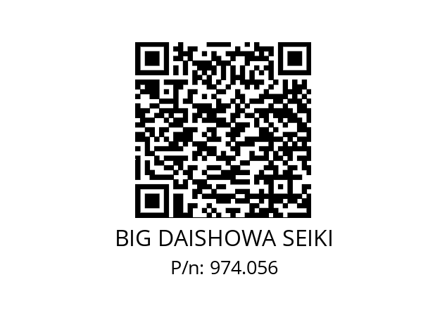  HSK-T63-F63-75 BIG DAISHOWA SEIKI 974.056