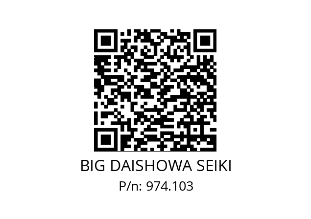  HSK-T63-BSL25-105 BIG DAISHOWA SEIKI 974.103