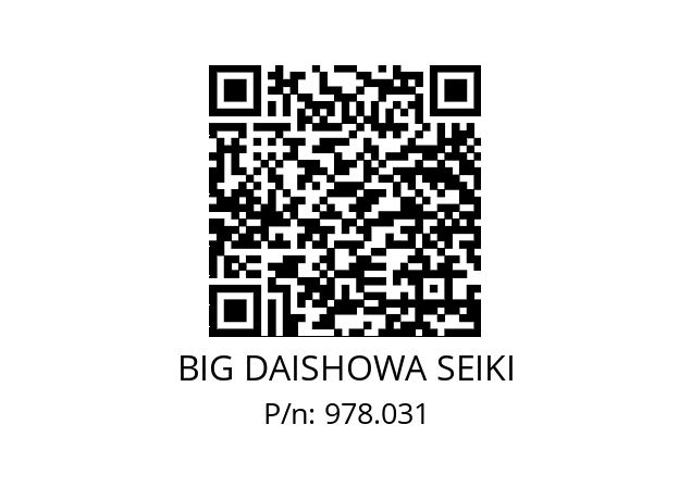  HSK-A50-MEGA6N-100 BIG DAISHOWA SEIKI 978.031