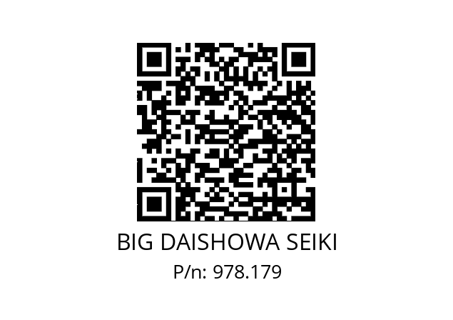  BBT30-SRC6S-105 BIG DAISHOWA SEIKI 978.179