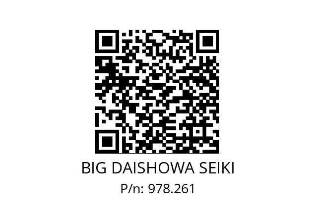  HSK-A50-MEGA10N-100 BIG DAISHOWA SEIKI 978.261