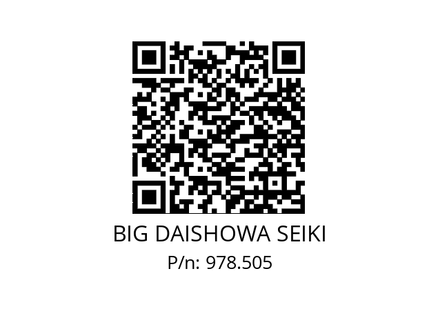  NBC8-2.25AA BIG DAISHOWA SEIKI 978.505