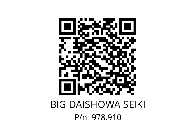  HSK63-CPM BIG DAISHOWA SEIKI 978.910