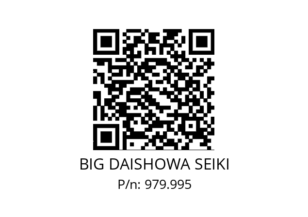  SC-HSK25E BIG DAISHOWA SEIKI 979.995