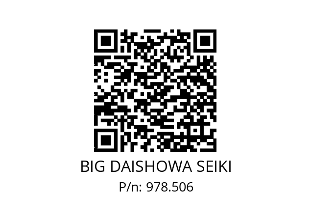  NBC8-2.75AA BIG DAISHOWA SEIKI 978.506