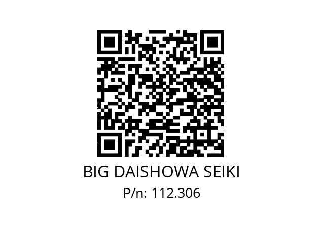  EWB2-32XCK5 (NV) BIG DAISHOWA SEIKI 112.306