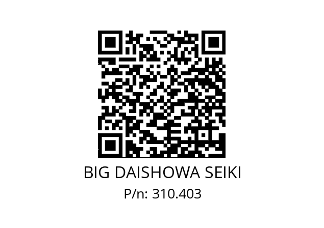  EWD41-54(74) XCKB4 BIG DAISHOWA SEIKI 310.403