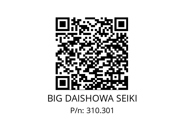  EWN32-42(60) XCKB3 BIG DAISHOWA SEIKI 310.301