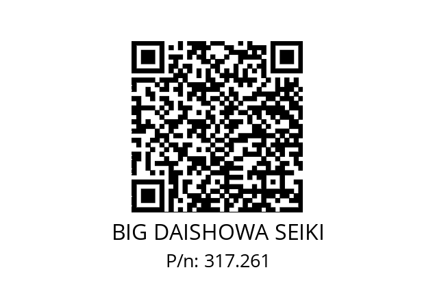  CK7XFK135AL BIG DAISHOWA SEIKI 317.261