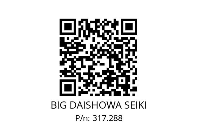  FKK150M BIG DAISHOWA SEIKI 317.288