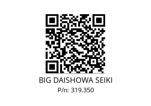  ETLVHSW32 BIG DAISHOWA SEIKI 319.350