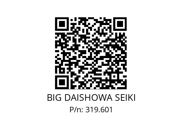  SW68-110XCK6B BIG DAISHOWA SEIKI 319.601