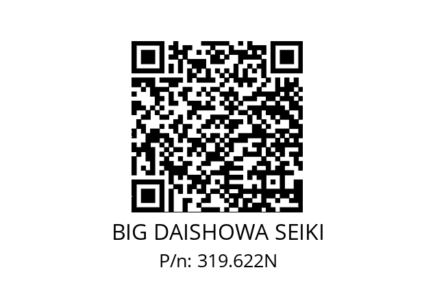  SW98-153ACXCKN6 BIG DAISHOWA SEIKI 319.622N