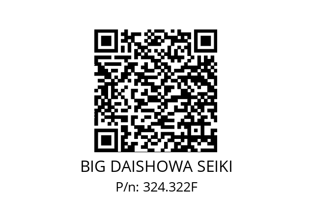  HSK-A63XCK2X100FB BIG DAISHOWA SEIKI 324.322F