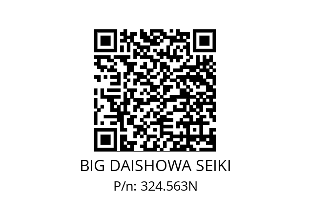  HSK-A100XCKN6X145 BIG DAISHOWA SEIKI 324.563N