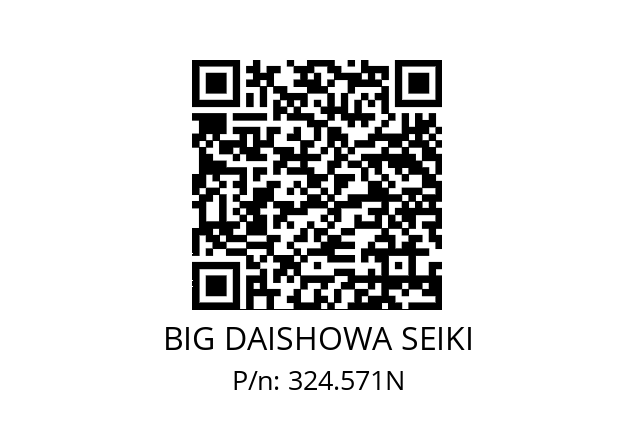  HSK-A100XCKN7X170 BIG DAISHOWA SEIKI 324.571N