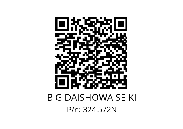  HSK-A100XCKN7X210 BIG DAISHOWA SEIKI 324.572N