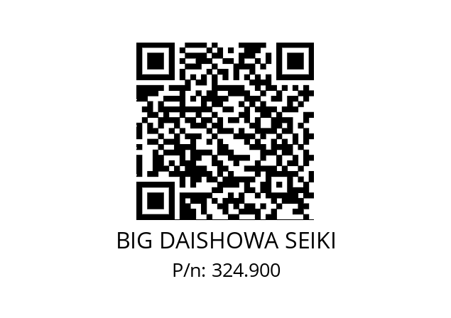  KMRHSK32 BIG DAISHOWA SEIKI 324.900