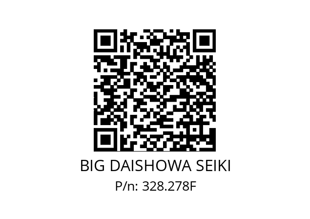  HSK-A32XCKB2X43 BIG DAISHOWA SEIKI 328.278F