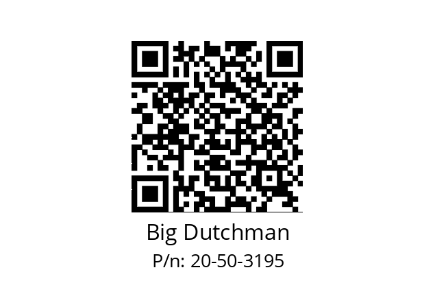   Big Dutchman 20-50-3195