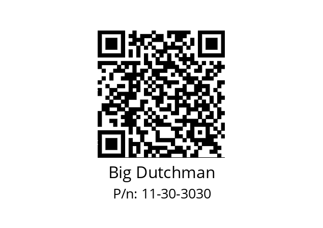   Big Dutchman 11-30-3030