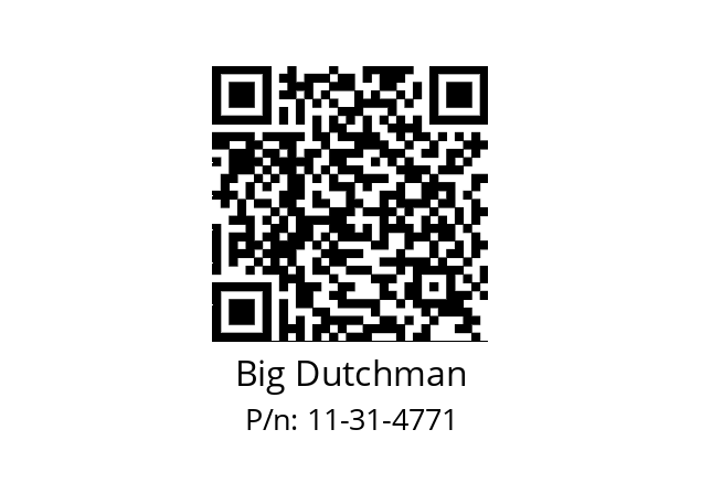   Big Dutchman 11-31-4771