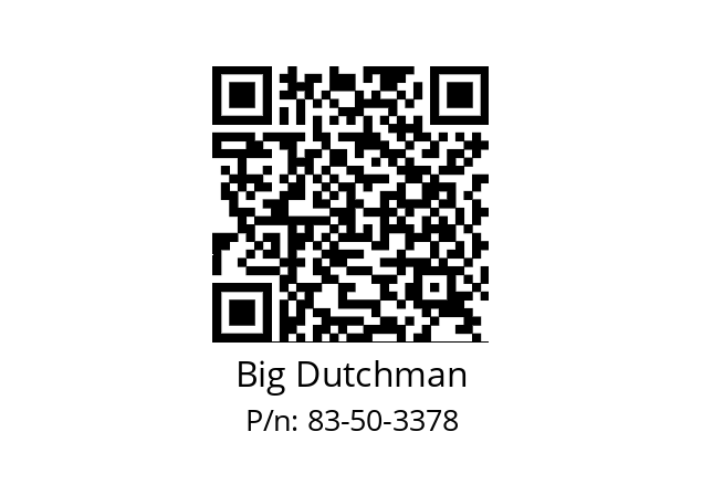   Big Dutchman 83-50-3378