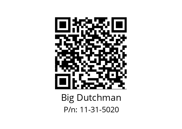   Big Dutchman 11-31-5020