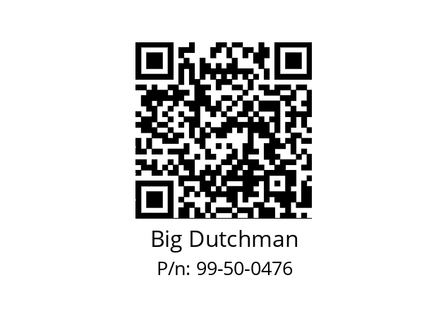   Big Dutchman 99-50-0476