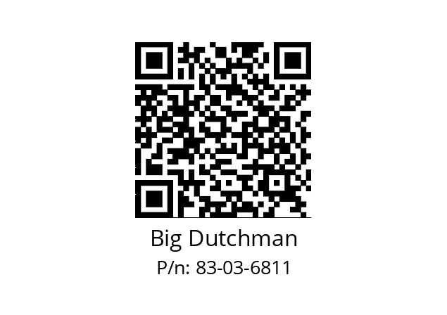   Big Dutchman 83-03-6811