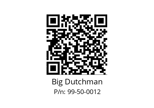   Big Dutchman 99-50-0012