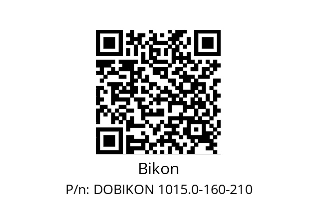   Bikon DOBIKON 1015.0-160-210