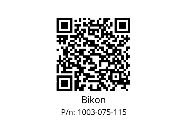   Bikon 1003-075-115